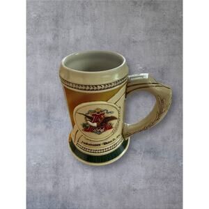 Vintage ANHEUSER-BUSCH The Budweiser Historic Advertising Series Beer Stein